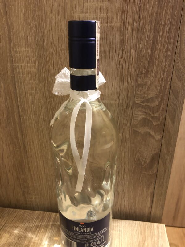 Kokardki 6x9cm NA TASIEMCE -wino, alkohol, wódka, butelki 3