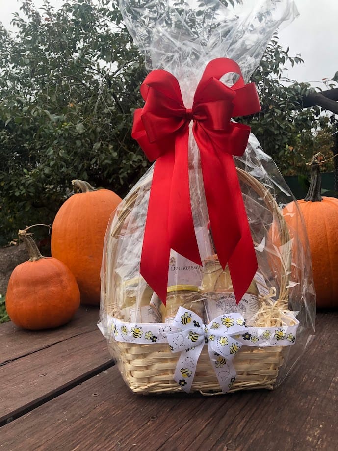 kokarda prezentowa ma druciku 25x40cm KOLORY