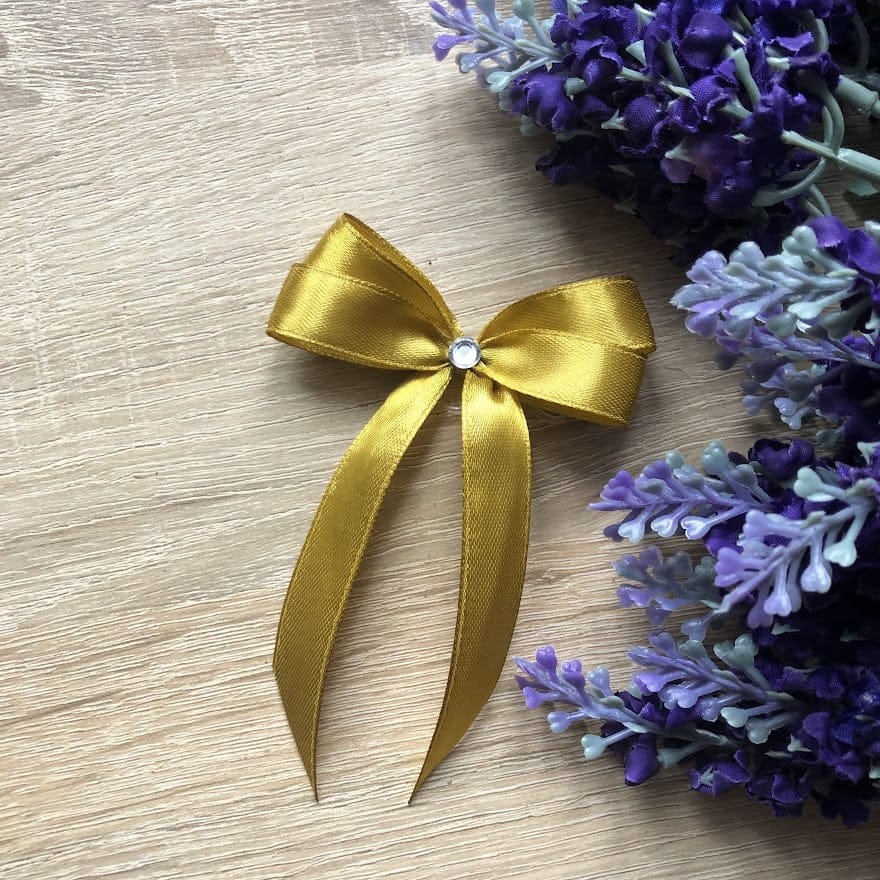 IMG_2895 Kokardki samoprzylepne prezentowe 6x10cm długie