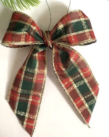 kokardki kratkę 8x12cm ze złotą nitką