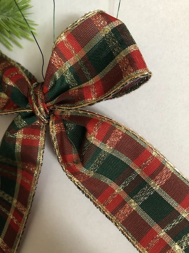 kokardki kratkę 8x12cm ze złotą nitką