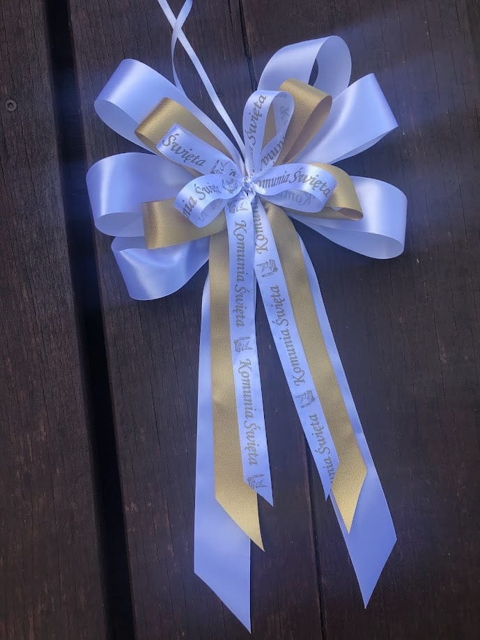 Kokarda komunijna prezentowa samoprzylepna 25x50cm
