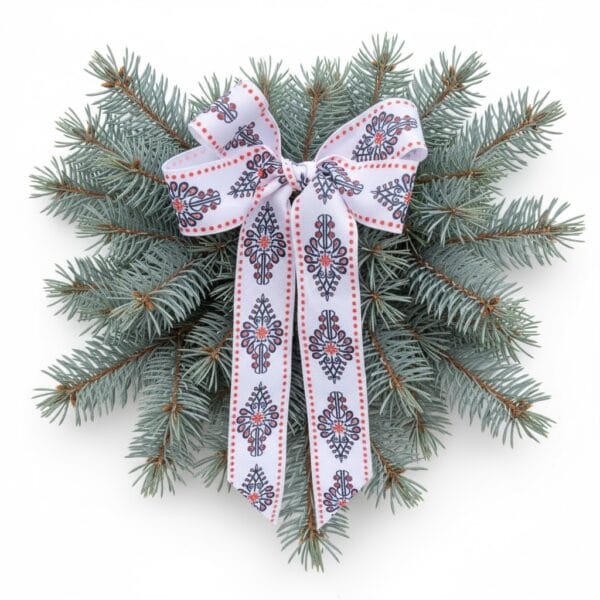 kokarda góralska na choinkę 15x30