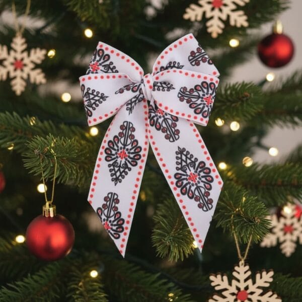 kokarda góralska na choinkę 9x14cm