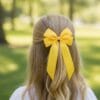 długa kokardka - spinka do włosów w dowolnym kolorze